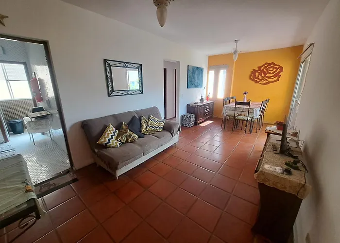 Apartamento Aconchego check-in e check-out flexíveis Guarujá
